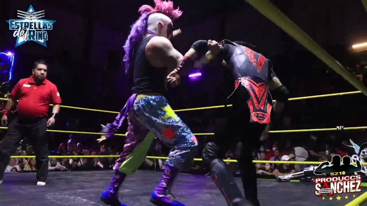 ARENA NEZA Mini Psycho Clown vs Mini Vikingo vs La Parkita