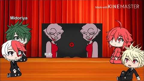 Bnha react to piggy memes part 1