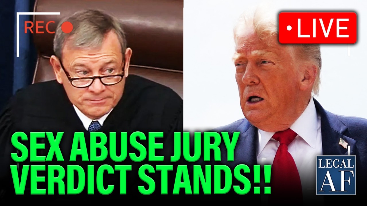 LIVE: Trump STUNNED with NIGHTMARE DAY at Supreme Court | Legal AF