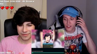 Georgenotfound Reacts To Dnf Edits Live On Stream