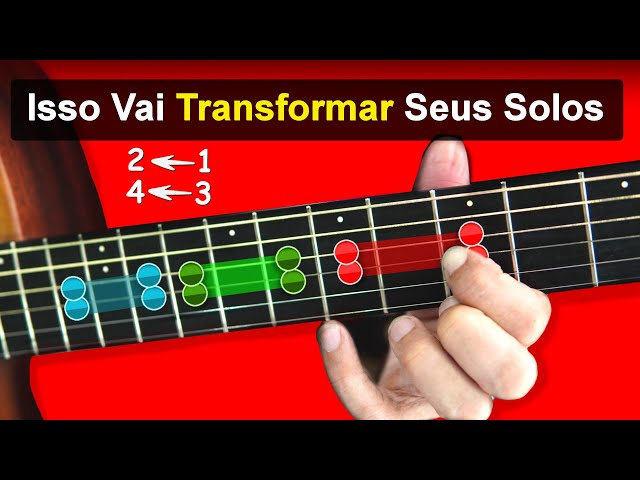 As 4 NOTAS que transformarão Instantaneamente SEUS SOLOS - Prof. Sidimar Antunes🎸 class=