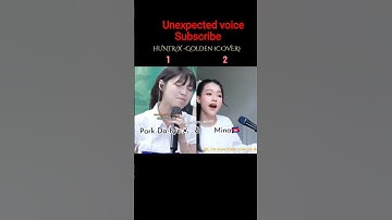 Thumbnail of 2nd part : Golden Hunter k-pop song covered 😱🔥by Mina 🇰🇭 outstanding voice💥#shorts #demonhunter#kpop
