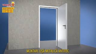 Montare Ușă Metalică Antifoc