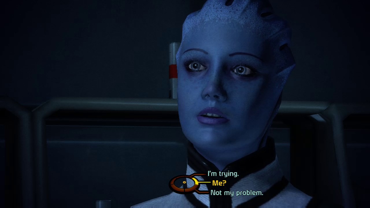 Mass Effect: Liara On Humans