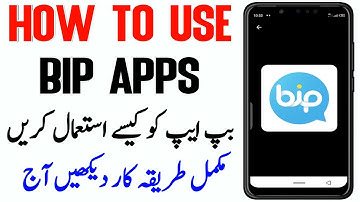 how to Use Bip App in Pakistan - Create Bip App Account in Pakistan 2021