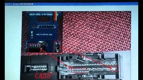 BMW CAS AK300 Key Maker MCU 0BD Programmer video