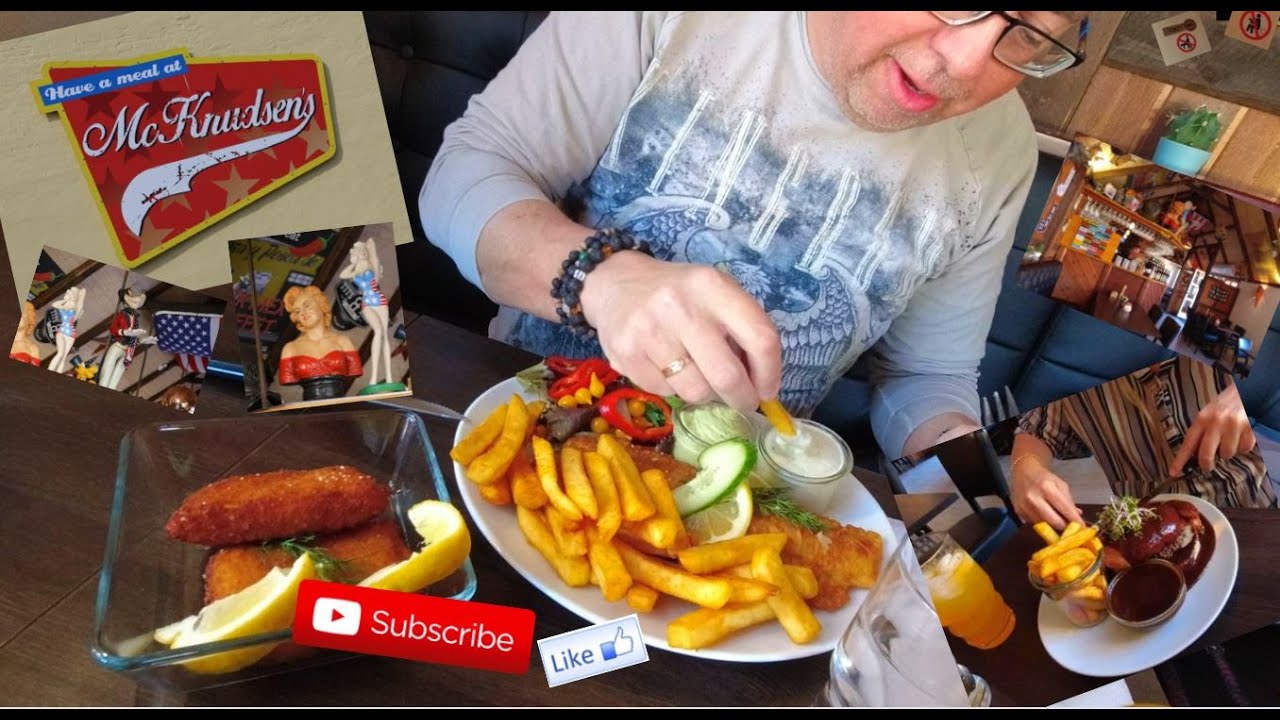 Mc Knudsen's i Skagen byder velkommen med en gang dejlig comfort food... Med masser af sovs....