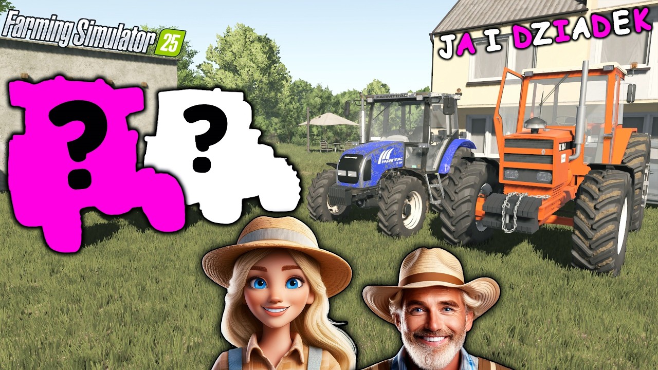 JAKI CIĄGNIK MAM KUPIĆ❓😀 MAM DWÓCH FAWORYTÓW😍 POLSKIE ŻNIWA ZA STODOŁĄ😀【 JA I DZIADEK 】➄➄