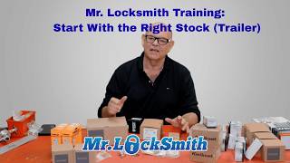 Mr. Locksmith Training: Start With the Right Stock (Trailer)
