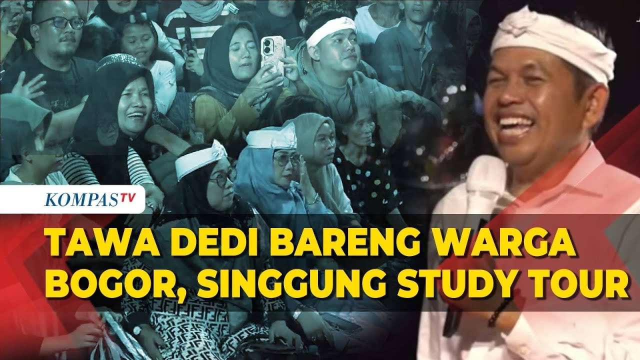[Full] Tawa Dedi Mulyadi Bareng Warga Bogor hingga Singgung Study Tour
