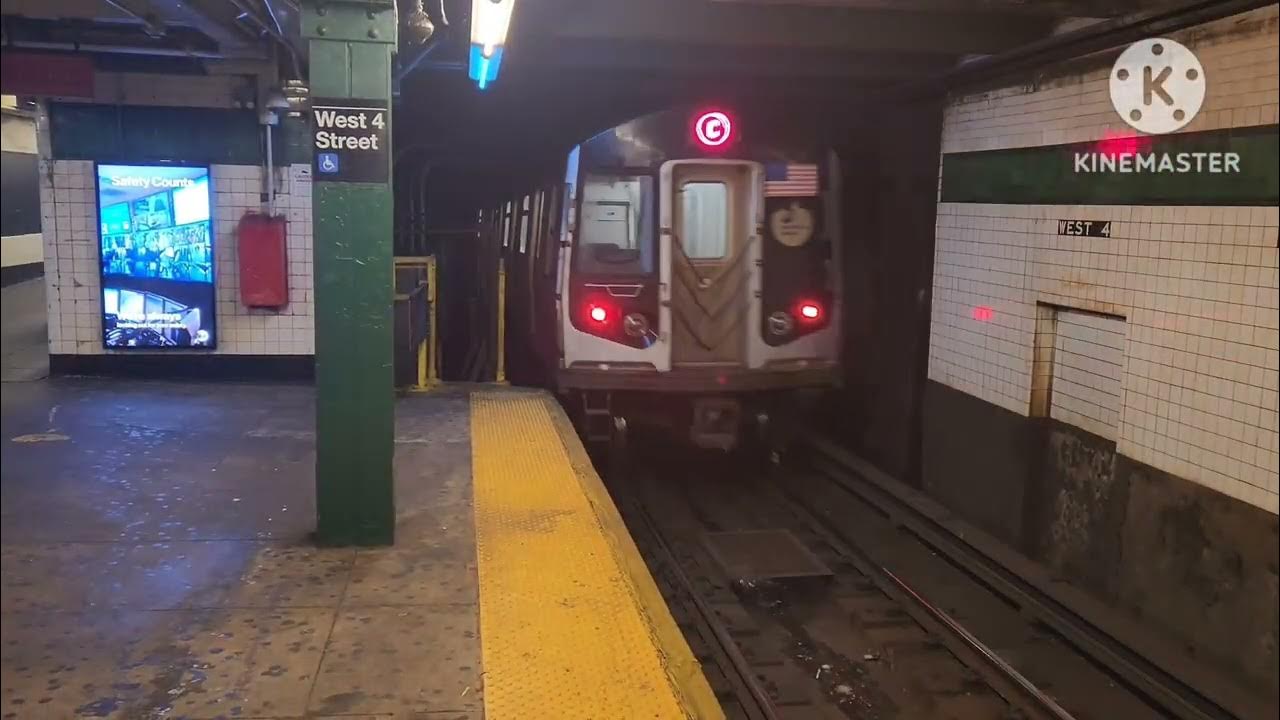 MTA New York City Subway Happy New years It's 2024🔥🔥🥳🎊🎊🎉🎉🎉 YouTube