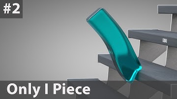 Only I Piece SOFTBODY SIMULATION | ANIMATION V20 #2 ❤️ C4D4U