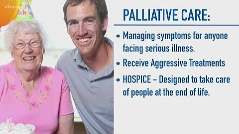 Aging well: Palliative care vs. Hospice
