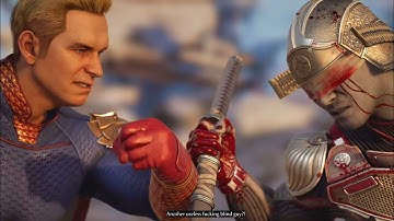 Mortal Kombat 1 Homelander vs. Kenshi All Intros Dialogue (4k)