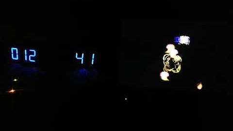 A larger size 7-seg display for Golly! Ghost! on MAME + Arduino (work in progress)