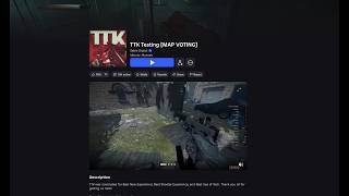 Playing TTK TESTING in ROBLOX