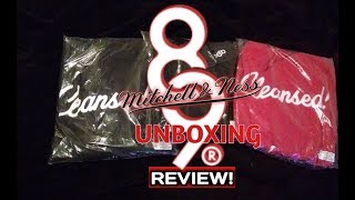 UNBOXING/ REVIEW FROM 8&9 CLOTHING N MITCHELL AND NESS! screenshot 1