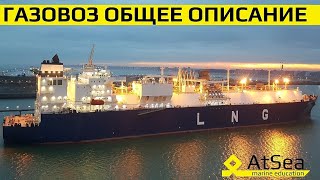 Газовозы LNG - Общее Описание и Особенности конструкции в деталях.