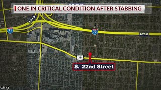 One in critical condition after stabbing
