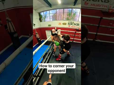 How To Corner Your Opponent