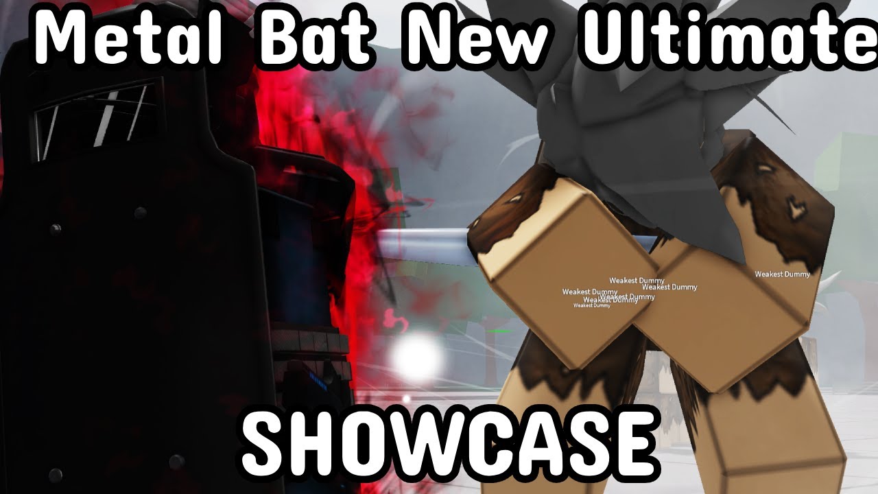 The Strongest Battlegrounds Metal Bat Ultimate Death Blow Showcase