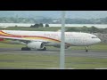 Hainan Airways A330 takeoff Auckland