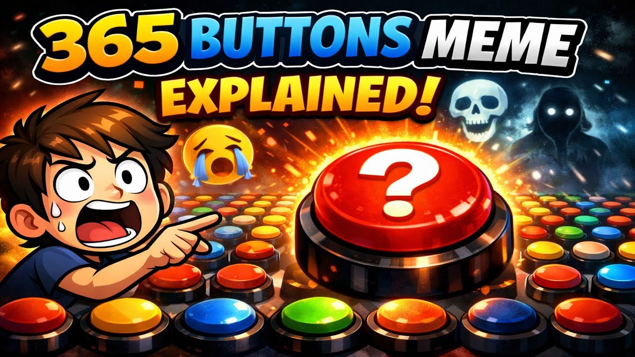 365 Buttons Explained: 2026’s First Viral "Brainrot" Meme