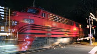 HiDef: Lehigh Valley Painted F7's On Conrail WPCA-51!