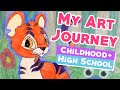 [PART 1] MY ART JOURNEY 👧🏻🎨 | How I Started My Art Journey!