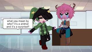Come to school as you’re favorite animal (Izuku x Mina?) 😳🤌🏻
