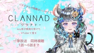key英才教育を受けたチンチラと一緒に見る　#CLANNAD 1話～6話　#同時視聴 #雑談 #vtuber #key