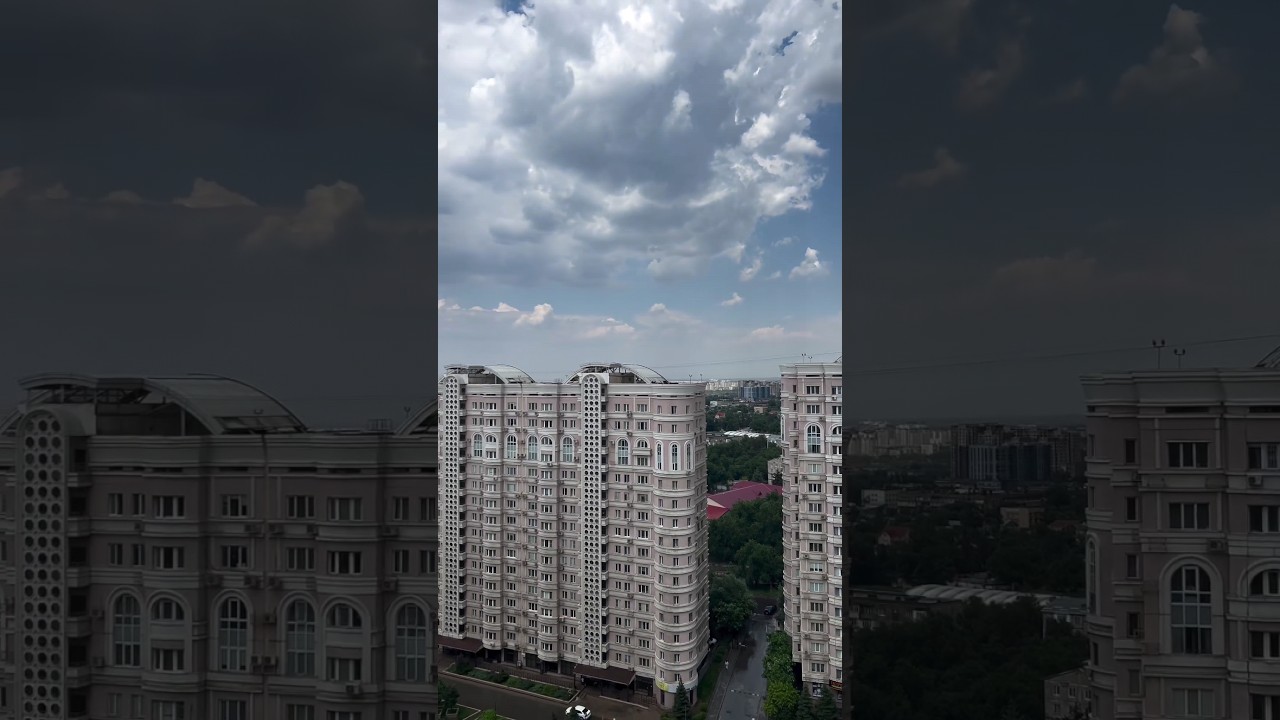 Смена погоды в Алматы за 5 минут 
