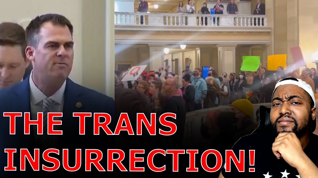 Trans Lives Matter Protestors STORM Oklahoma Capitol Building Over Bill BANNING Child Sex Changes!