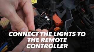 Lights wiring for Arrma RC vehicles, all models, remotely controlled