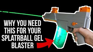 Is SPLATRBALL's PYRO GLOW TRACER MAG Any Good? I review & test SRB400 & SRB1200 gel blaster tracer