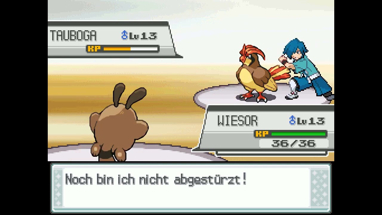 Pokémon SoulSilver Version (German) - Gym Leader Falkner