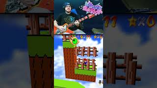 Wall Jumping vs. my LEGO Guitar! #legoguitar #mario64 #n64 #retrogaming