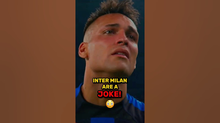 INTER MILAN Is A Total EMBARRASSMENT! 😳