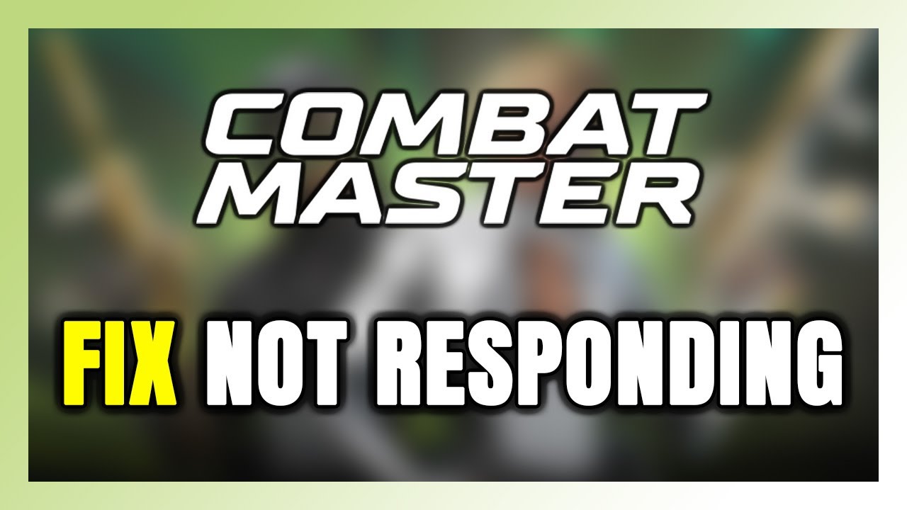 Codmaster Unstable How to FIX Combat Master Not Responding! - YouTube