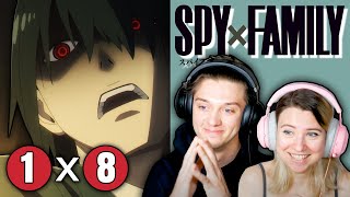 Spy x Family 1x8: 'The Counter-Secret Police Cover Operation' // Reaction and Discussion (Reupload)