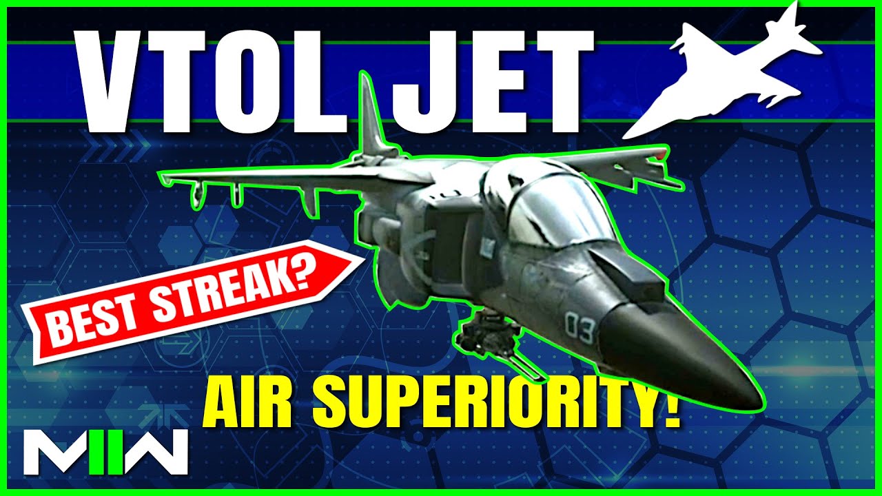 How The VTOL Jet Killstreak works In MW2 Best Scorestreak in Modern