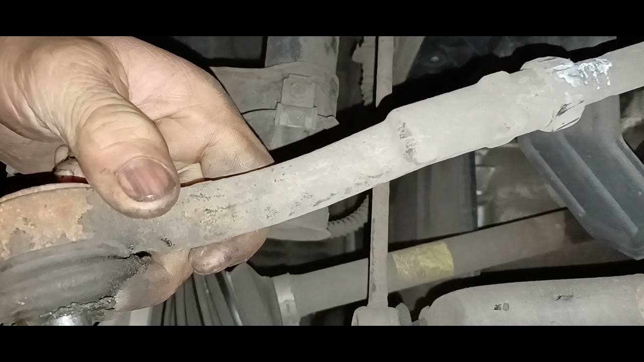 Hyundai Rear Track Rods replace bad outer track rod end hyundai santa fe 08.. - YouTube
