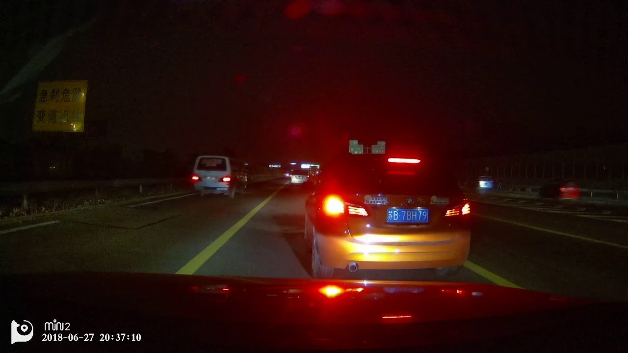 Bad driver causes multiple car crashes by stopping in middle of highway ...
