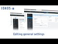 Editing general settings [MyWebsite Online Store tutorial]