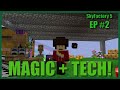 The Color's Back, Time to take a DEEP Dive into Magic and Tech! SkyFactory 5 Playthrough Episode 2!