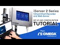 Iserver 2 virtual chart recorder and web server how to setup configure and navigate the web ui