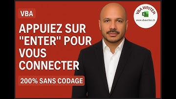 VBA Login instantané en appuyant sur Entrée – Créez votre app sans coder