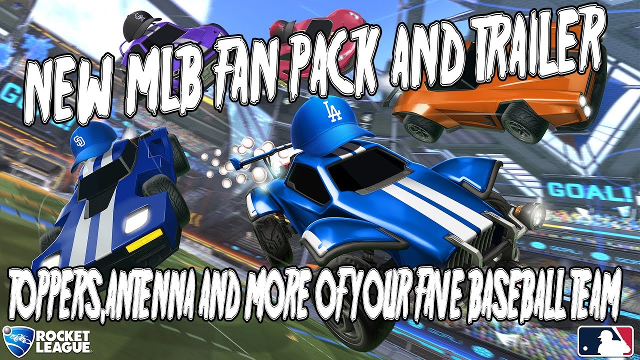 NEW MLB FAN PACK IN ROCKET LEAGUE YouTube