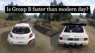 Peugeot 205 T16 vs 208 T16: Dirt Rally 2.0