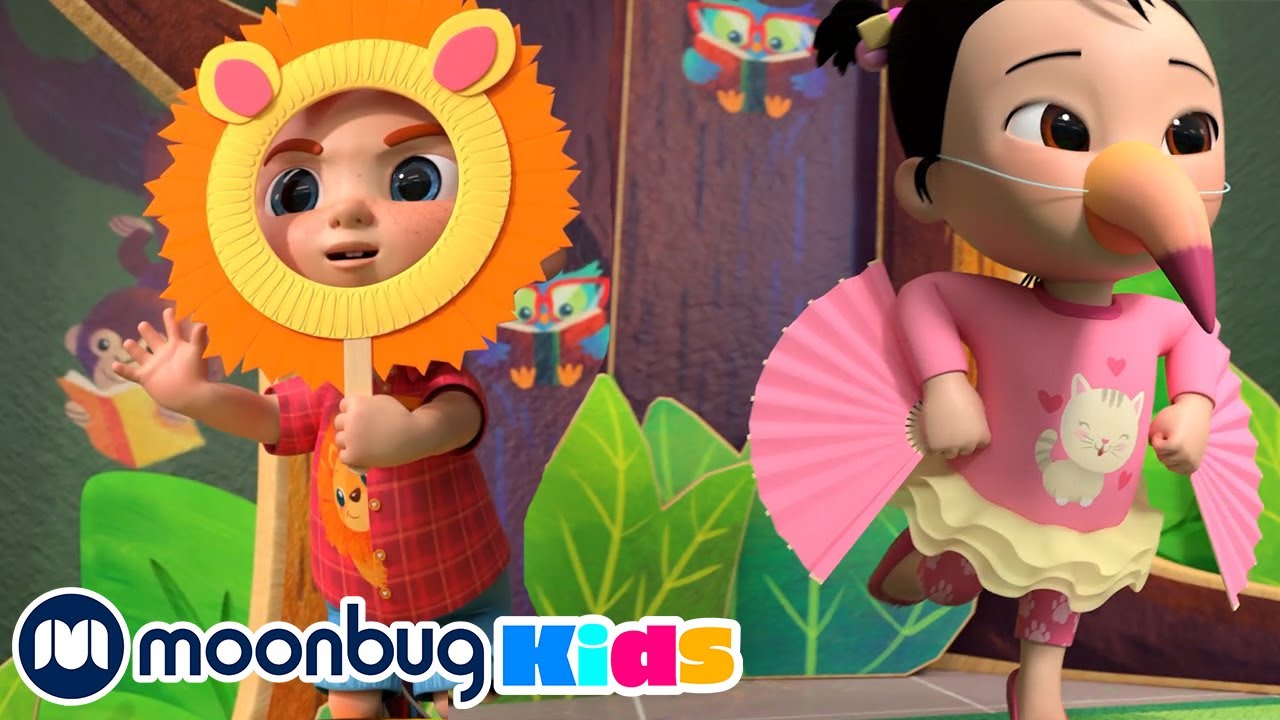 ⁣CoComelon - Tebak Nama Hewan | Kartun anak anak | Moonbug Kids Indonesia